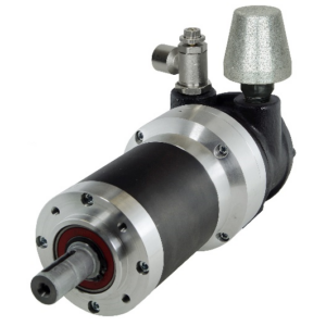 Pneumatický lamelový motor s převodovkou typ AR 25–100 Nm