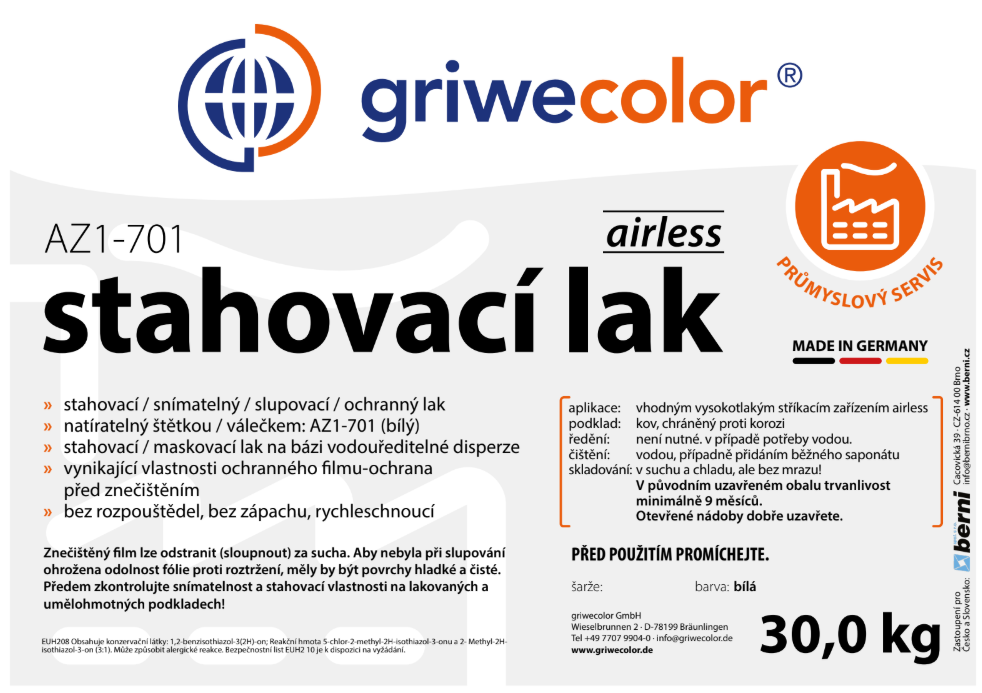 Bílý snímatelný lak - Obrázek 4