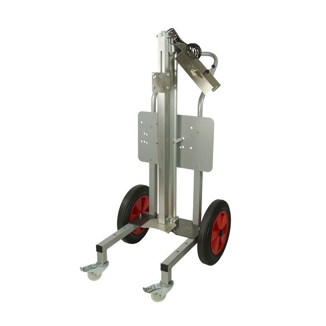 Pneumatické míchadlo s pneumatickým zdvihem, krytem a diskem typ ECO LINE 14 Nm pro nádoby 30 až 60 litrů - Obrázek 3