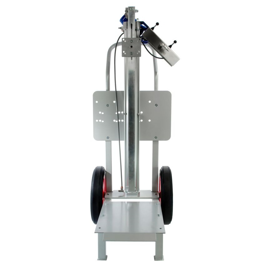 Pneumatické míchadlo s časovačem a pneumatickým zdvihem typ ECO LINE 14 Nm pro nádoby 30 až 60 litrů - Obrázek 4