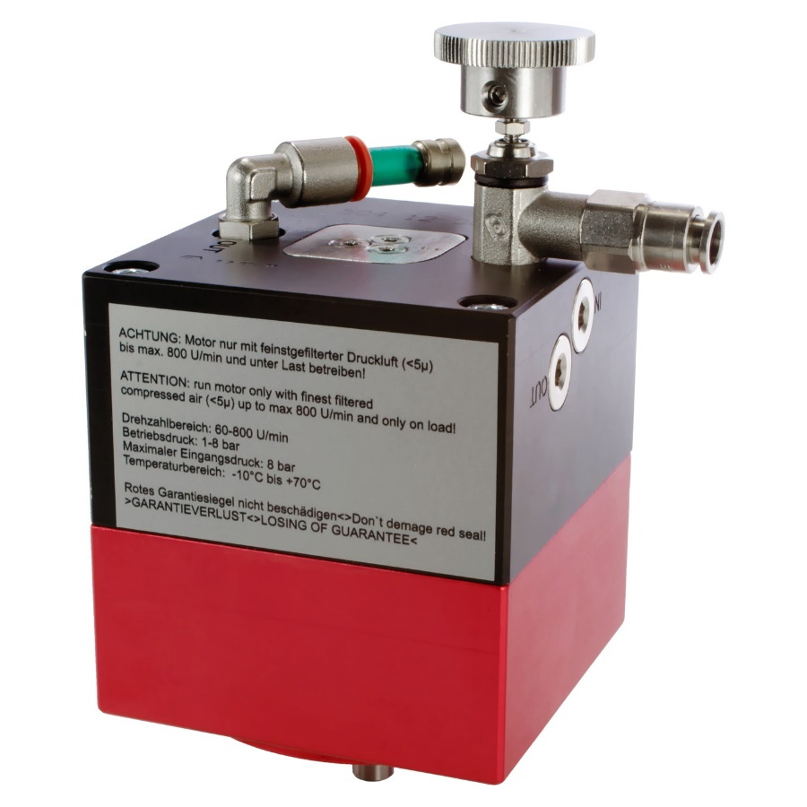 Pneumatické míchadlo se s mechanickým zdvihem a krytem typ ECO LINE 3 Nm pro nádoby 10 až 30 litrů - Obrázek 5