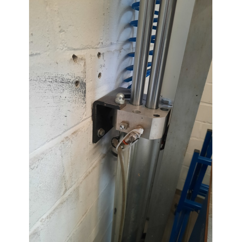 Pneumatické míchadlo s pneumatickým zdvihem, 2 disky a krytem typ ECO LINE 28 Nm pro sudy 120–200 litrů - Obrázek 6